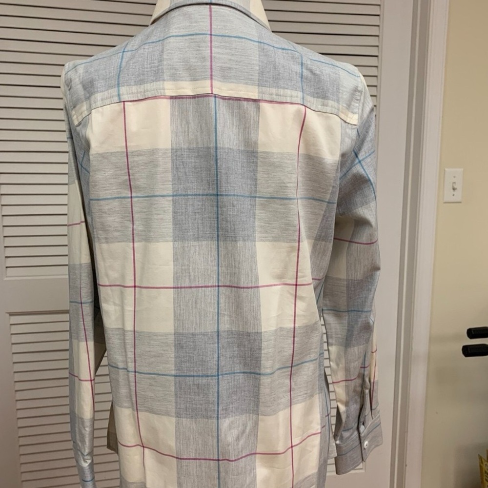 pinup plaid top vintage style - Picture 3 of 6